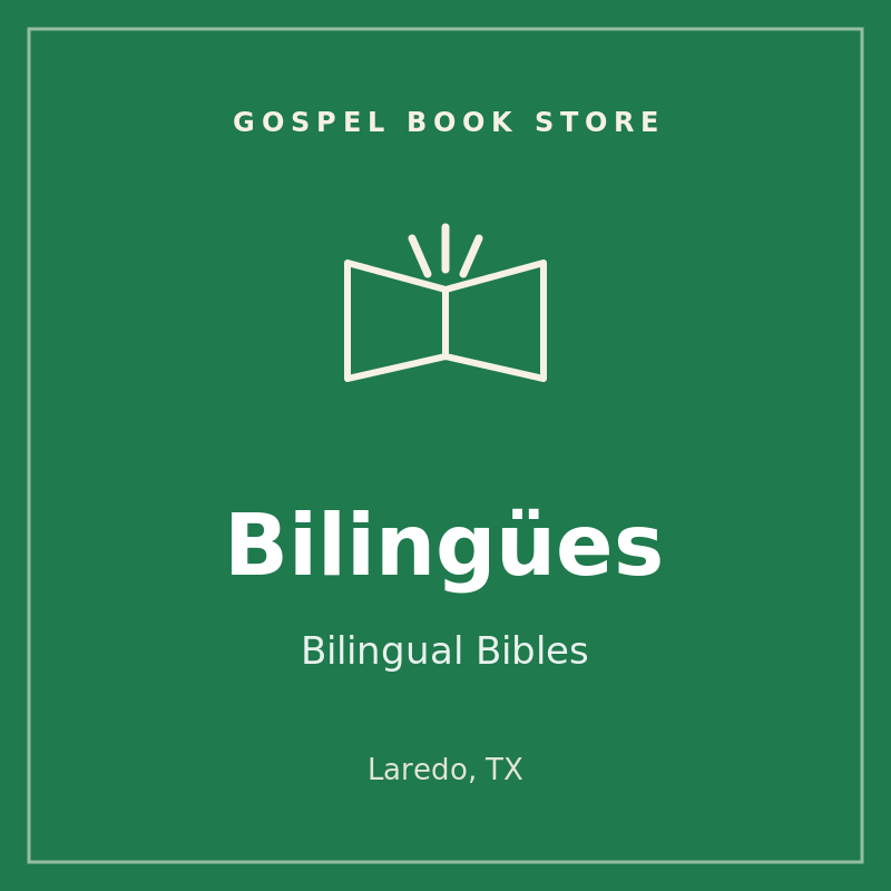 Biblias Bilingües — Gospel Book Store