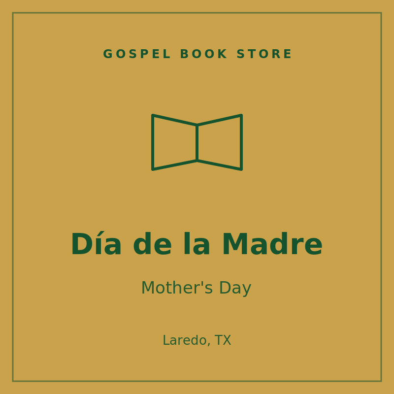 Día de la Madre / Mother's Day — Gospel Book Store