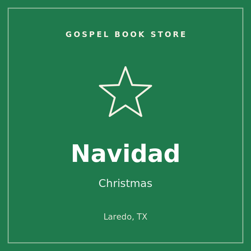 Navidad / Christmas — Gospel Book Store