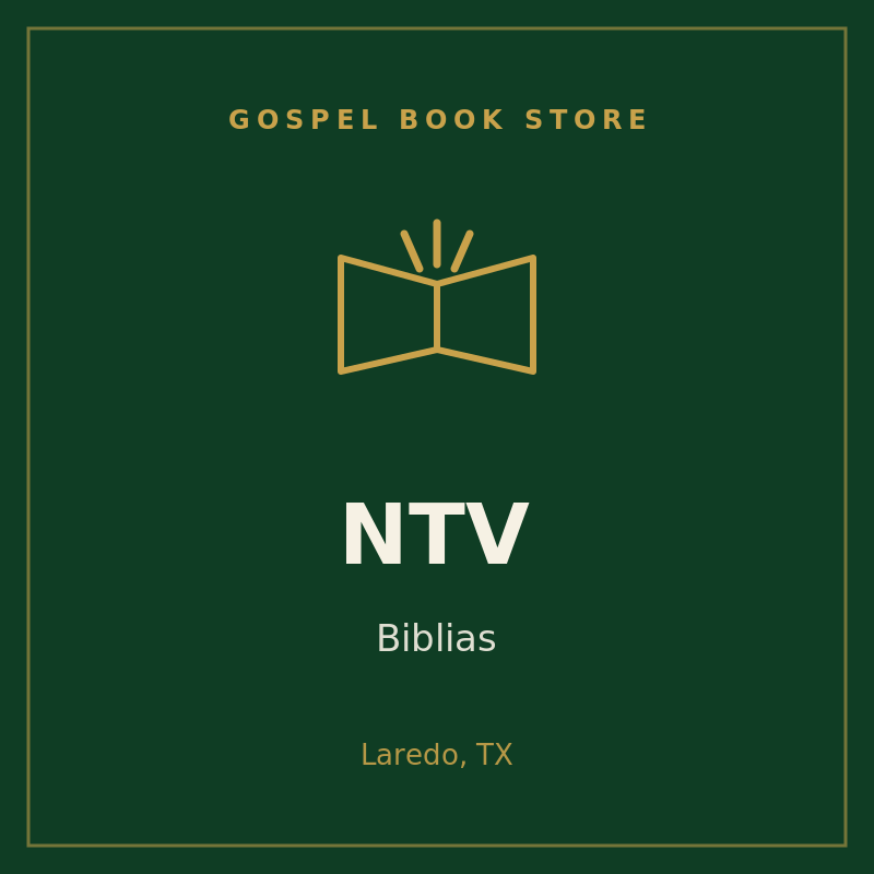 Biblias NTV — Gospel Book Store