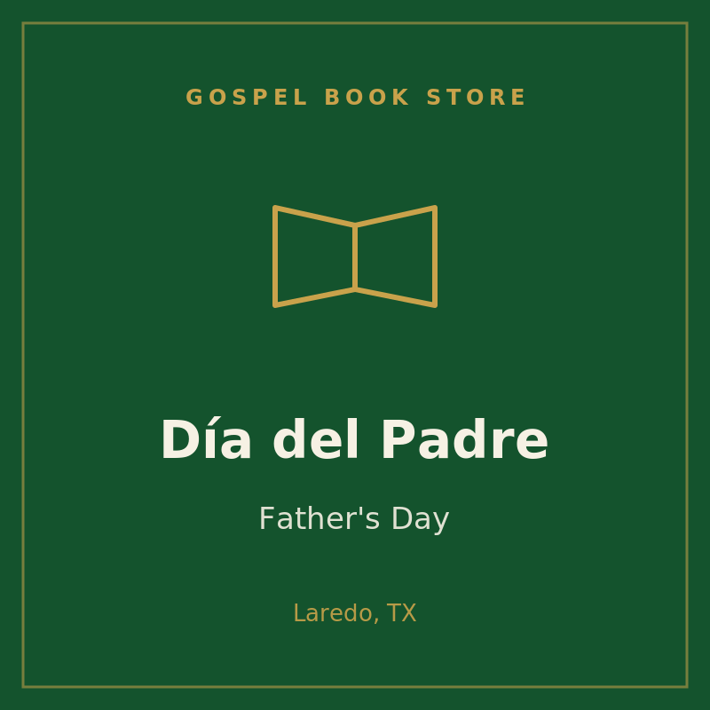 Día del Padre / Father's Day — Gospel Book Store