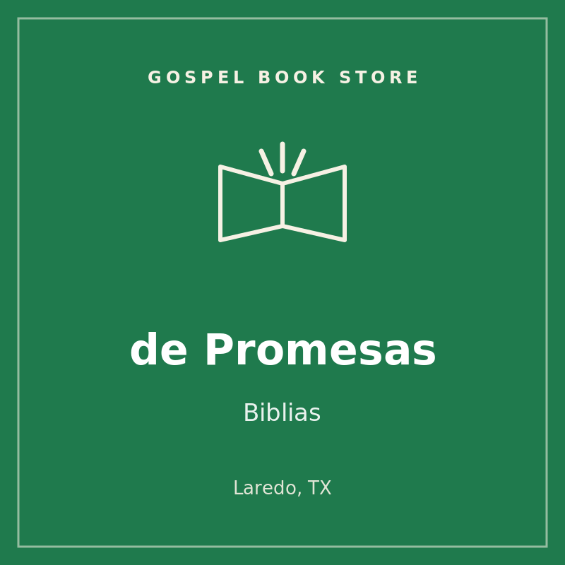 Biblias de Promesas — Gospel Book Store