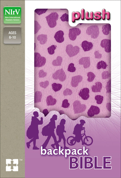 NIrV backpack Bible plush - cover