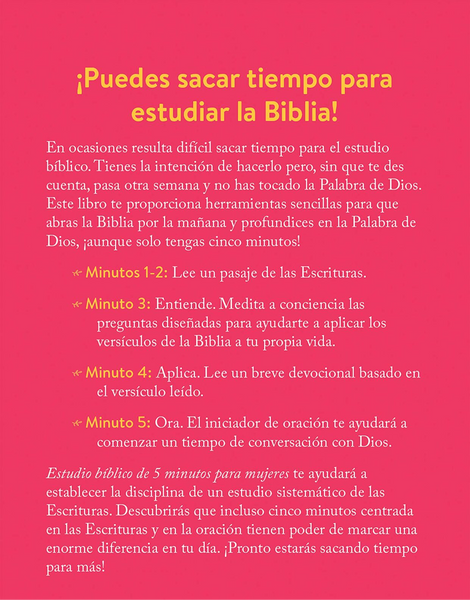 Estudio Bíblico de 5 minutos para mujeres