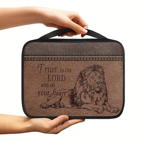 Bible cover for men — available at The Gospel Bookstore