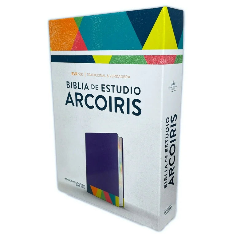 Biblia de Estudio Arcoiris Reina Valera 1960 — disponible en La Librería del Evangelio