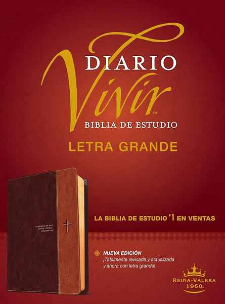 DIARIO VIVIR BIBLIA DE ESTUDIO LETRA GRANDE REINA VALERA 1960