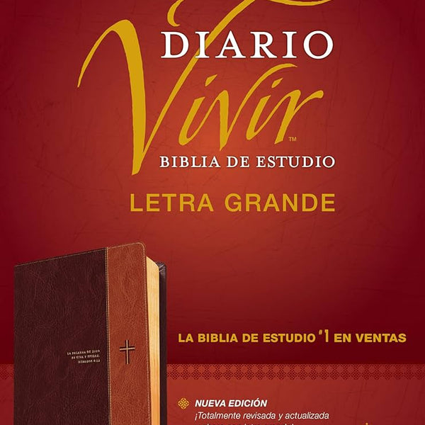 DIARIO VIVIR BIBLIA DE ESTUDIO LETRA GRANDE REINA VALERA 1960