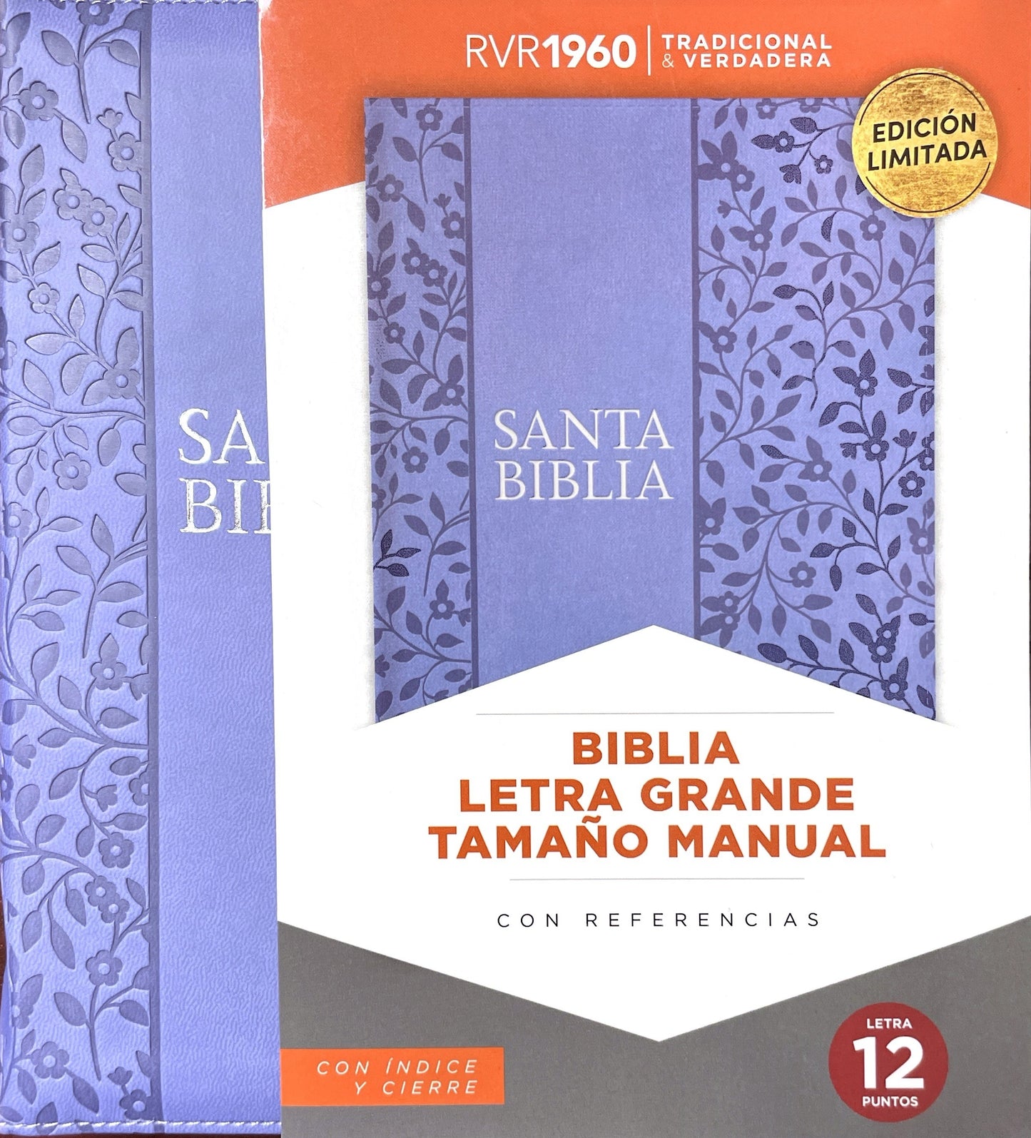 BIBLIA REINA VALERA 1960 LETRA GRANDE CON REFERENCIAS — disponible en La Librería del Evangelio
