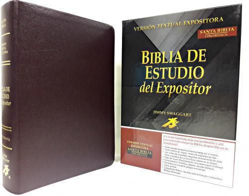 Biblia de Estudio del Expositor Jimmy Swaggart — disponible en La Librería del Evangelio
