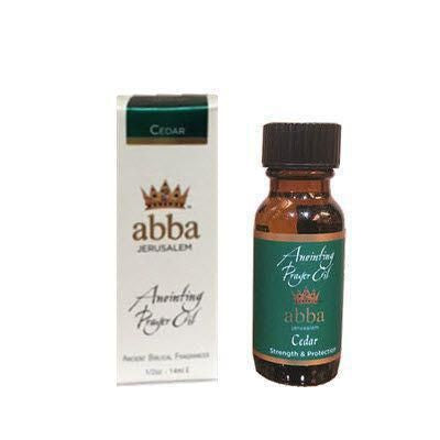 ABBA OIL CEDAR 1/2 — available at The Gospel Bookstore