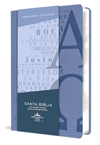 Santa Biblia Reina Valera 1960 con estudio conciso de los nombres de Dios — disponible en La Librería del Evangelio