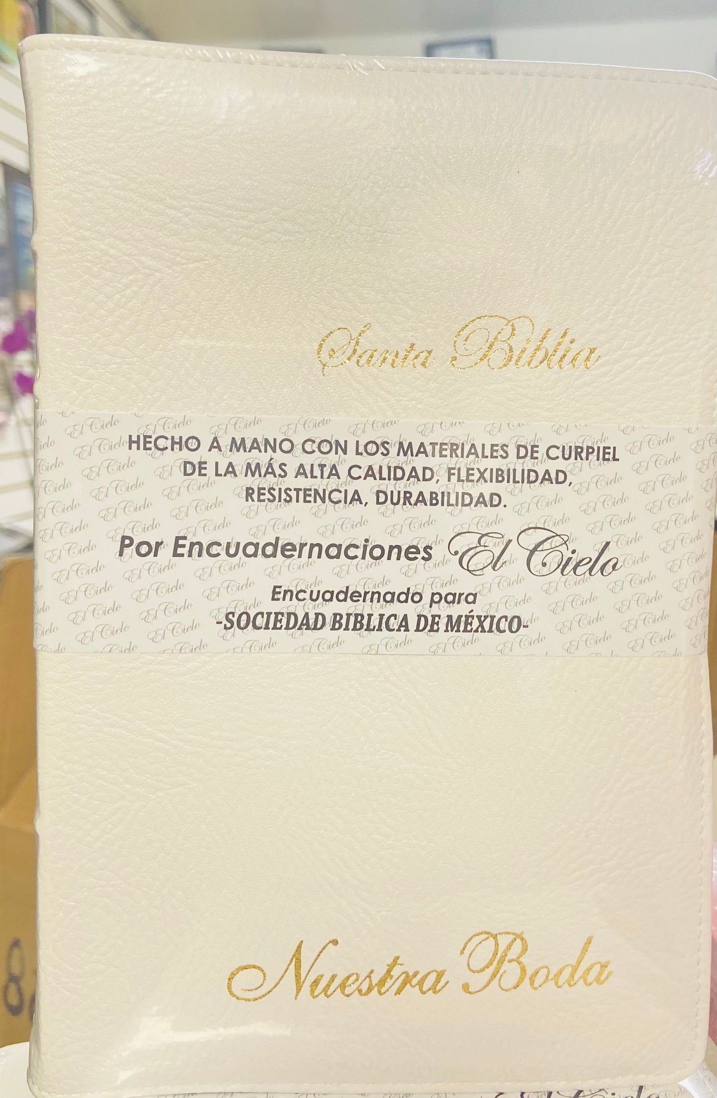 Santa Biblia Nuestra Boda Reina Valera 1960 Letra Grande — disponible en La Librería del Evangelio
