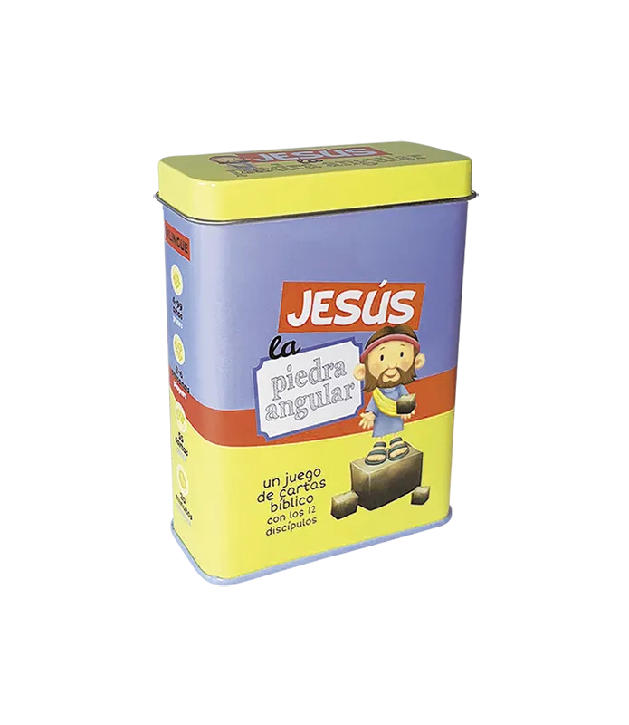Jesus la piedra angular un juego de cartas bíblicas — disponible en La Librería del Evangelio