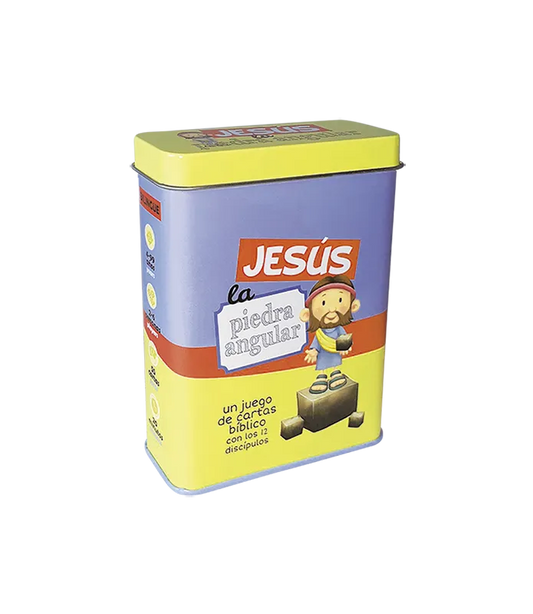 Jesus la piedra angular un juego de cartas bíblicas — disponible en La Librería del Evangelio