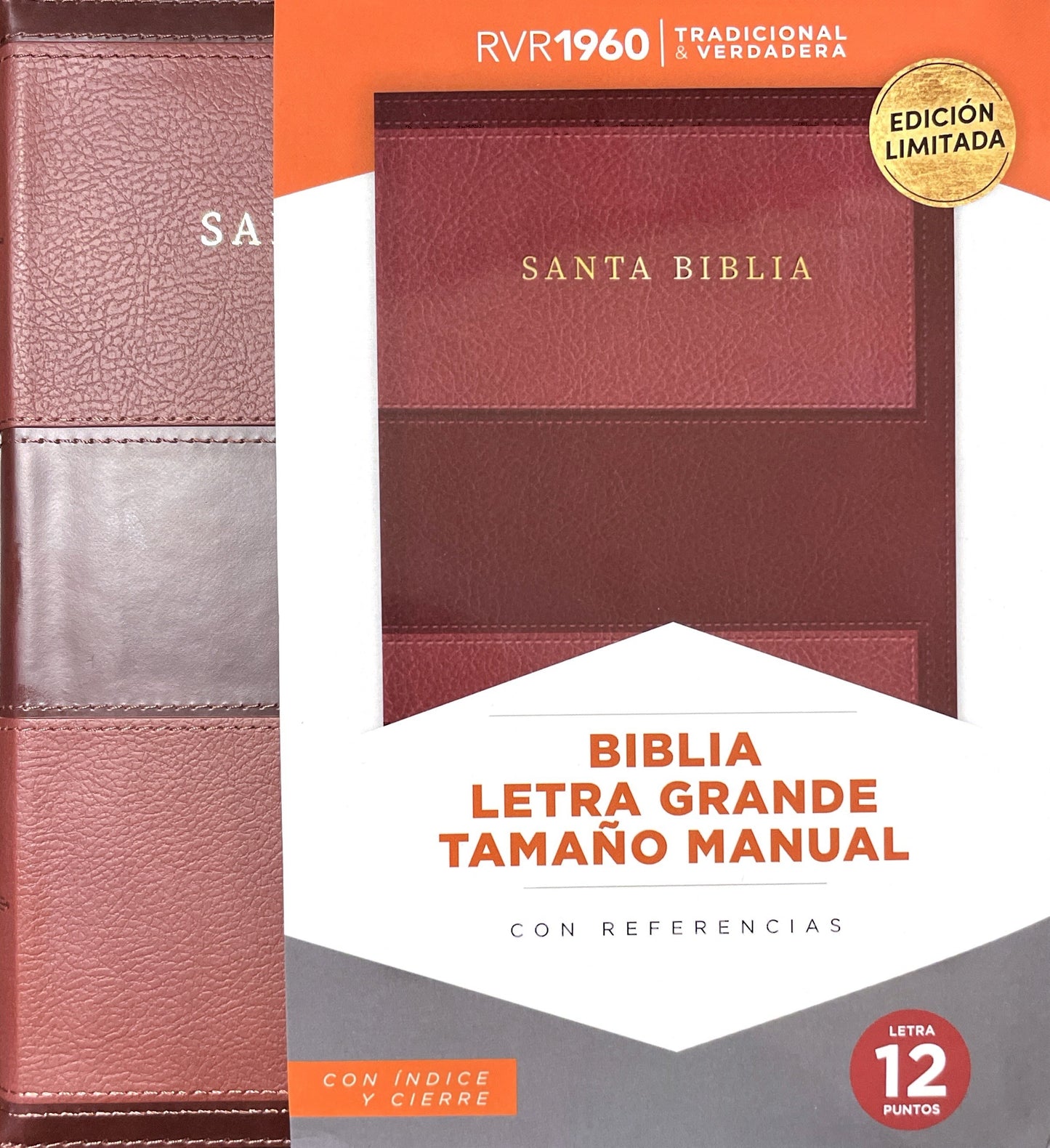 BIBLIA REINA VALERA 1960 LETRA GRANDE CON REFERENCIAS — disponible en La Librería del Evangelio