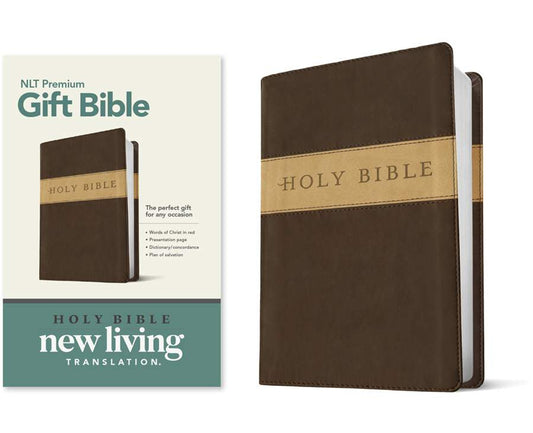 HOLY BIBLE NEW LIVING TRANSLATION (NLT Premium Gift Bible) — available at The Gospel Bookstore