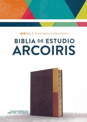 Biblia de Estudio Arcoíris Reina Valera 1960