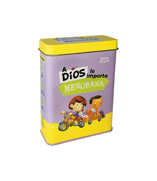 A Dios le importa Memorama — available at The Gospel Bookstore