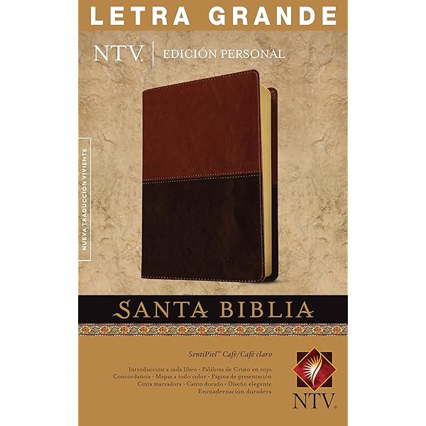 SANTA BIBLIA NUEVA TRADUCCIÓN VIVIENTE Letra Grande — disponible en La Librería del Evangelio