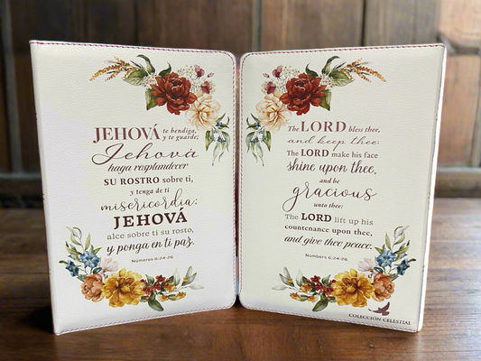 BIBLIA BILINGÜE RVR 1960/KJV LETRA GRANDE TAMAÑO PERSONAL — disponible en La Librería del Evangelio