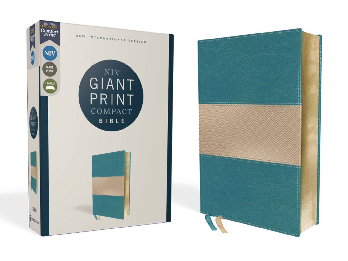 NIV GIANT PRINT COMPACT BIBLE - cover