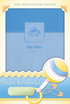 Baby keepsake Bible book cover