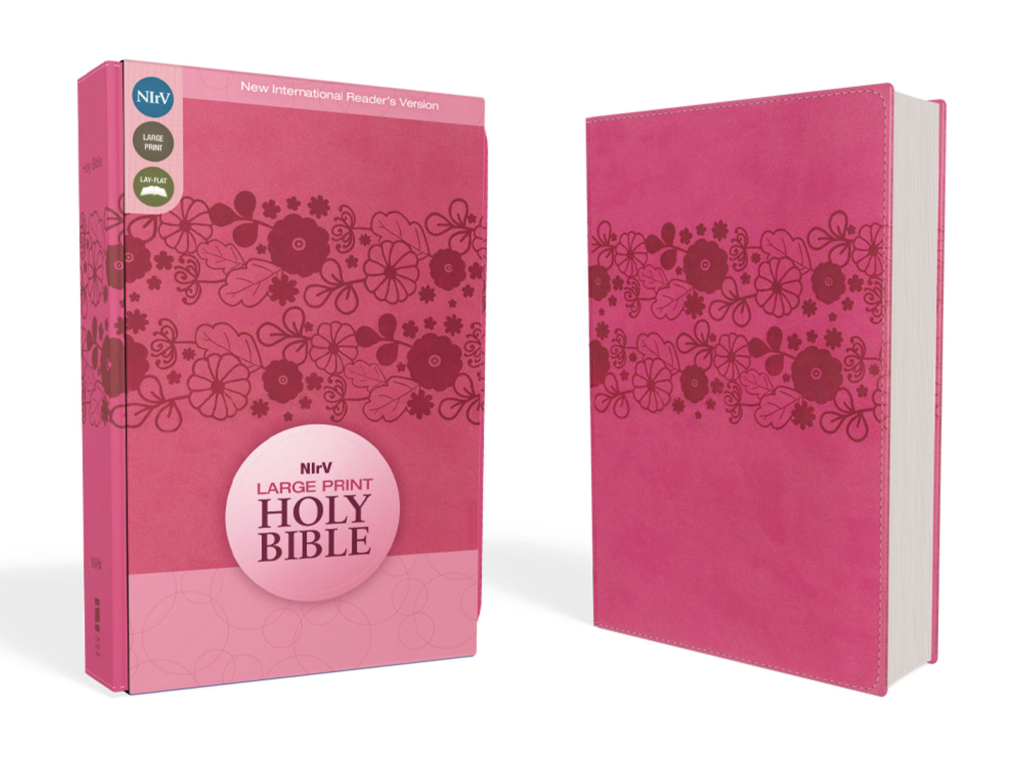 NIrV Large Print Holy Bible - cover