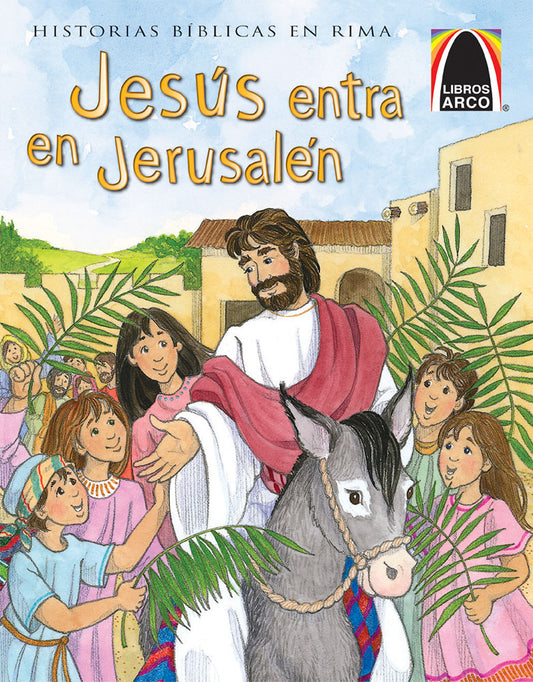 Jesus entra en jerusalen - cover