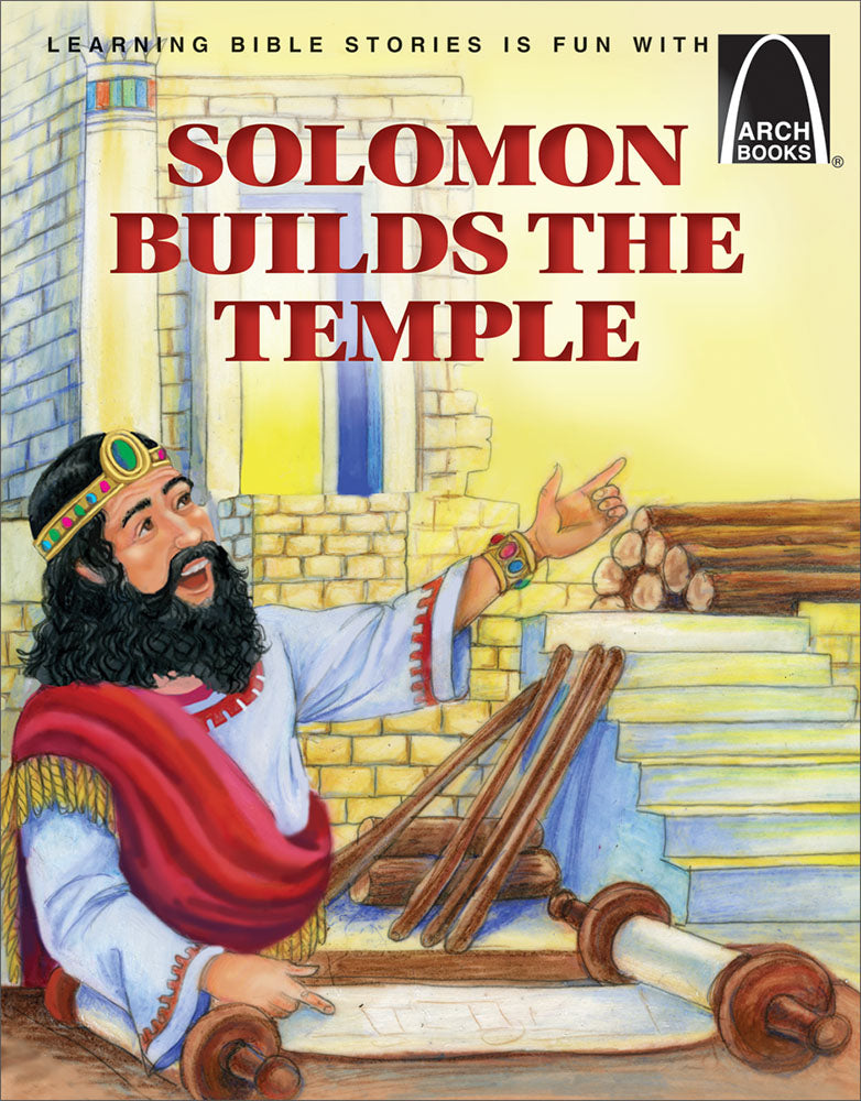 Solomon Builds the temple - cover