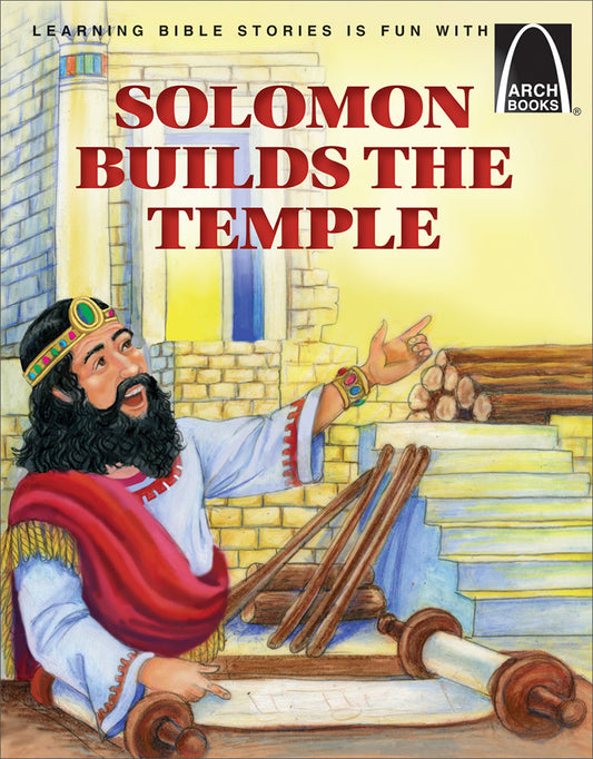 Solomon Builds the temple - cover