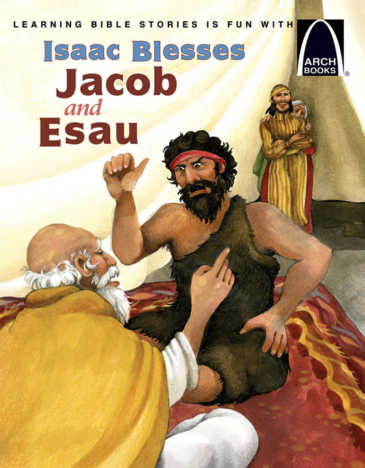 Isaac blesses Jacob and esau - cover