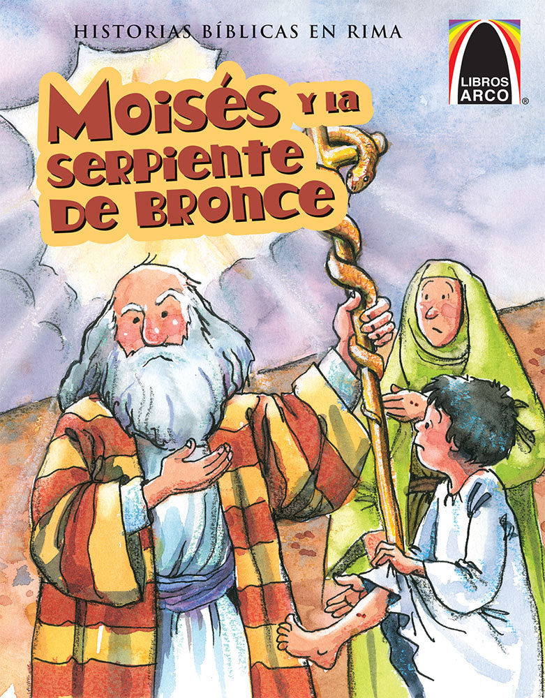 Moises y la serpiente de bronce - cover