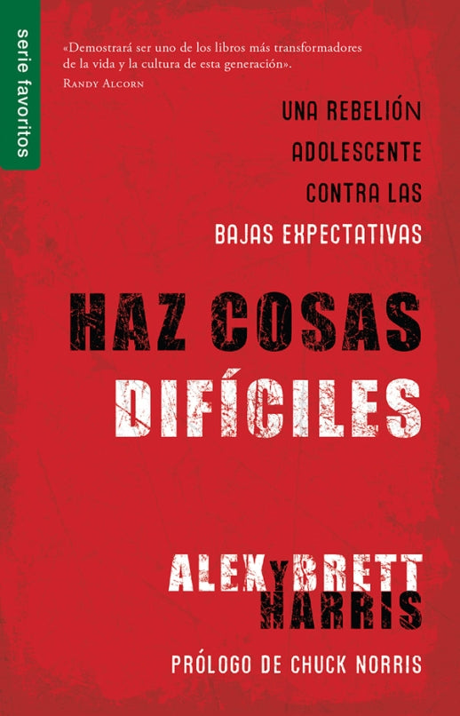 Haz cosas dificiles - cover
