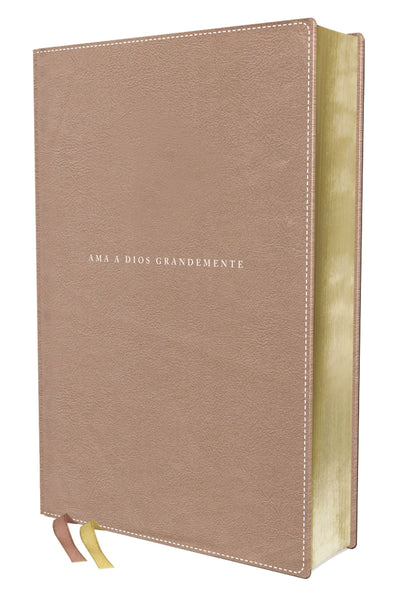 Biblia Ama a Dios Grandemente Nueva Biblia de las Americas - cover