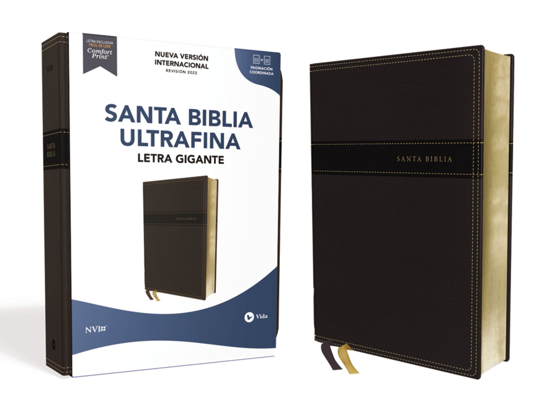 Santa Biblia ultrafina letra gigante nvi - cover