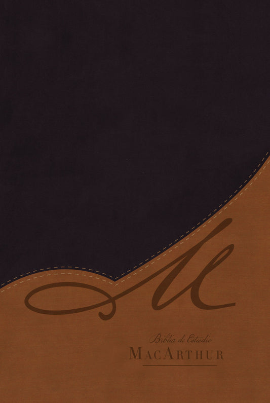Biblia de Estudio MacArthur letra grande - cover