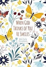 When God thinks of you he smiles - 365 Daily Devotions book cover