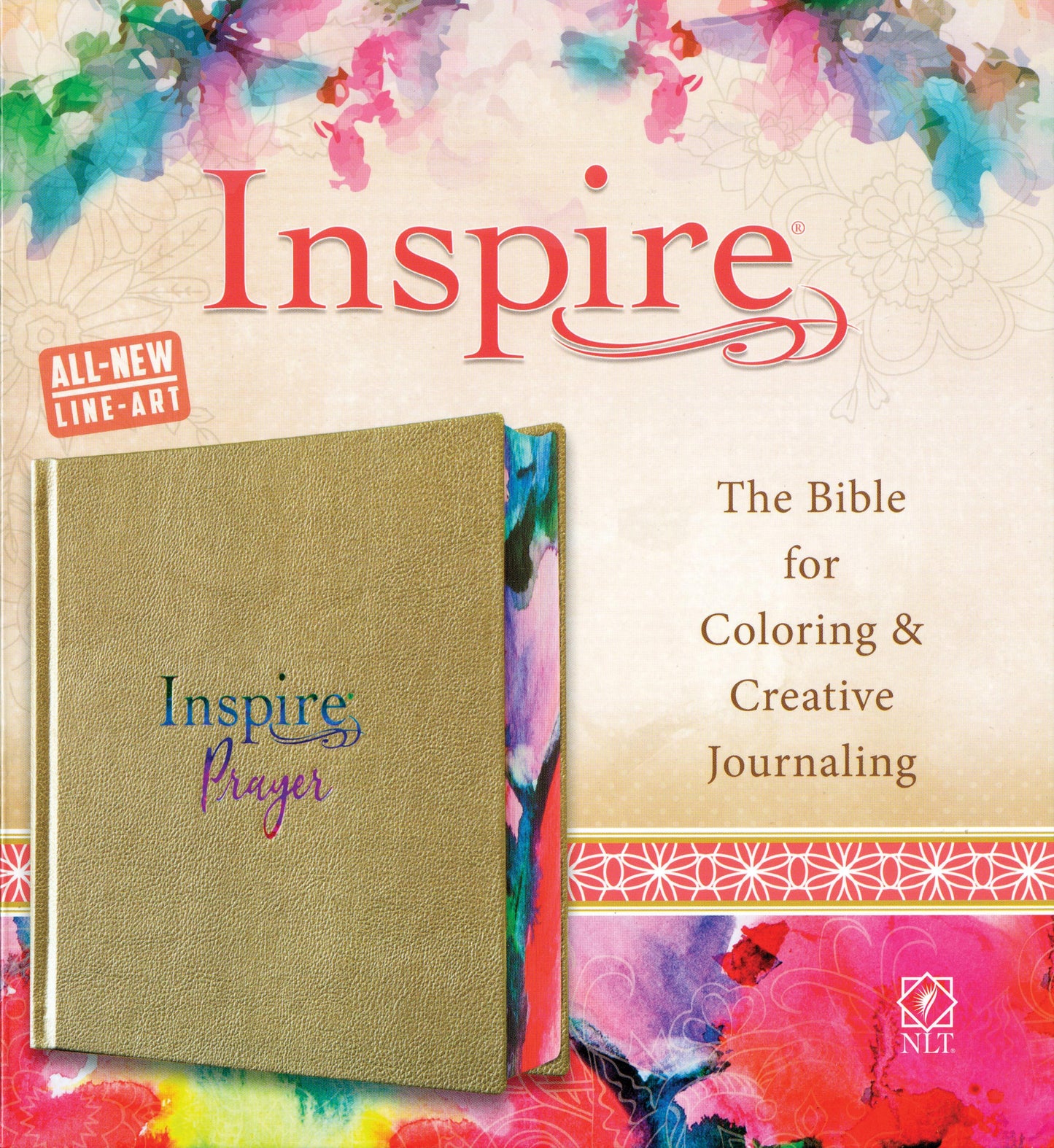 Inspire The Bible for coloring & creative Journaling - cover
