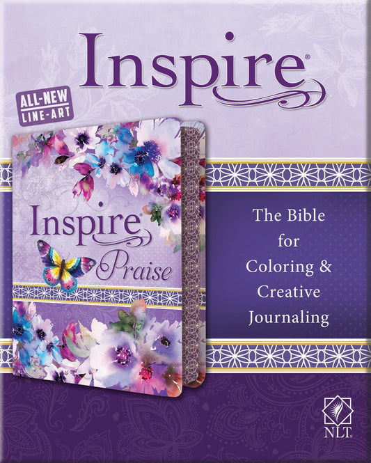 Inspire The Bible for coloring & creative Journaling - cover