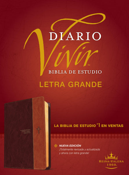 DIARIO VIVIR BIBLIA DE ESTUDIO LETRA GRANDE REINA VALERA 1960 - cover