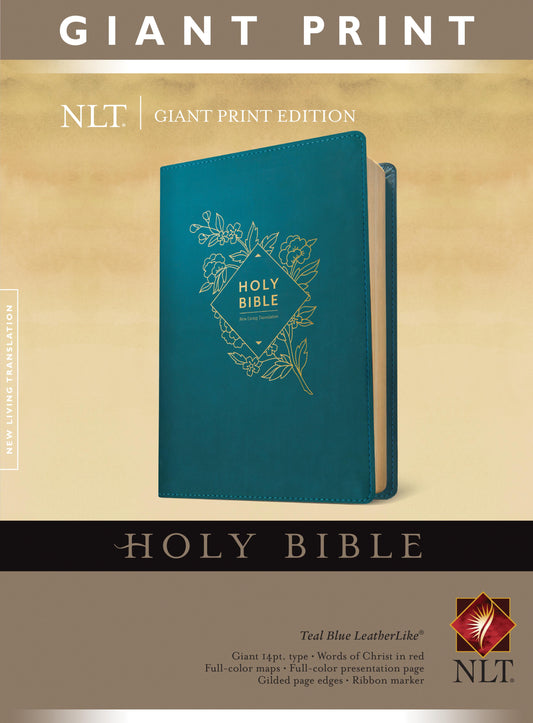 Holy Bible New Living Translation Giant Print - cover