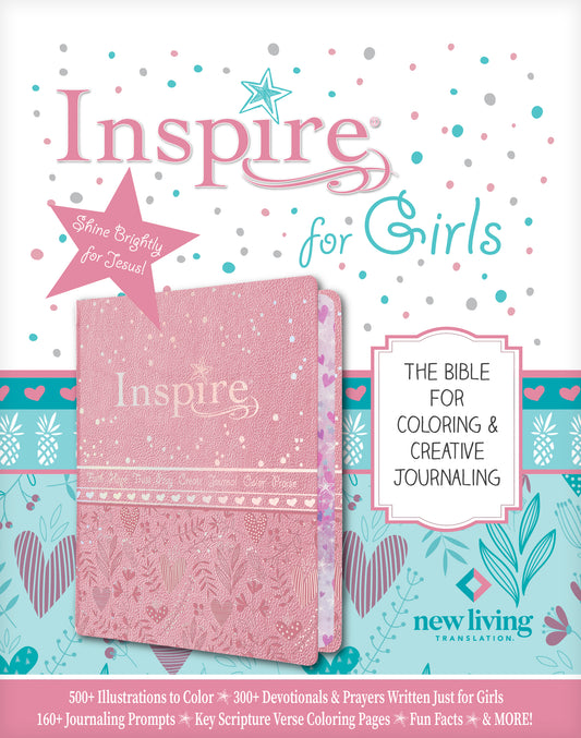 Inspire Bible For Girls nlt - cover