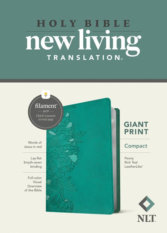 Holy Bible New Living Translation Giant print Compact size - cover