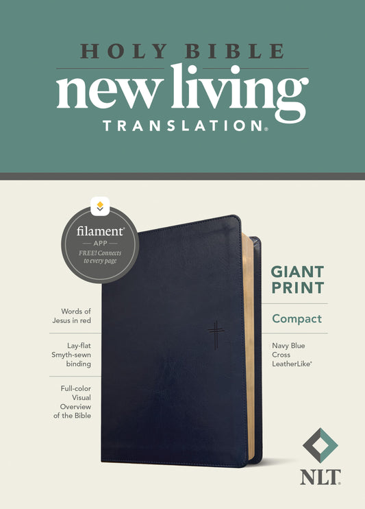 Holy Bible New Living Translation Giant print, compact size - cover
