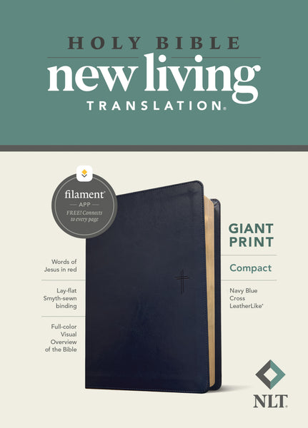 Holy Bible New Living Translation Giant print, compact size - cover