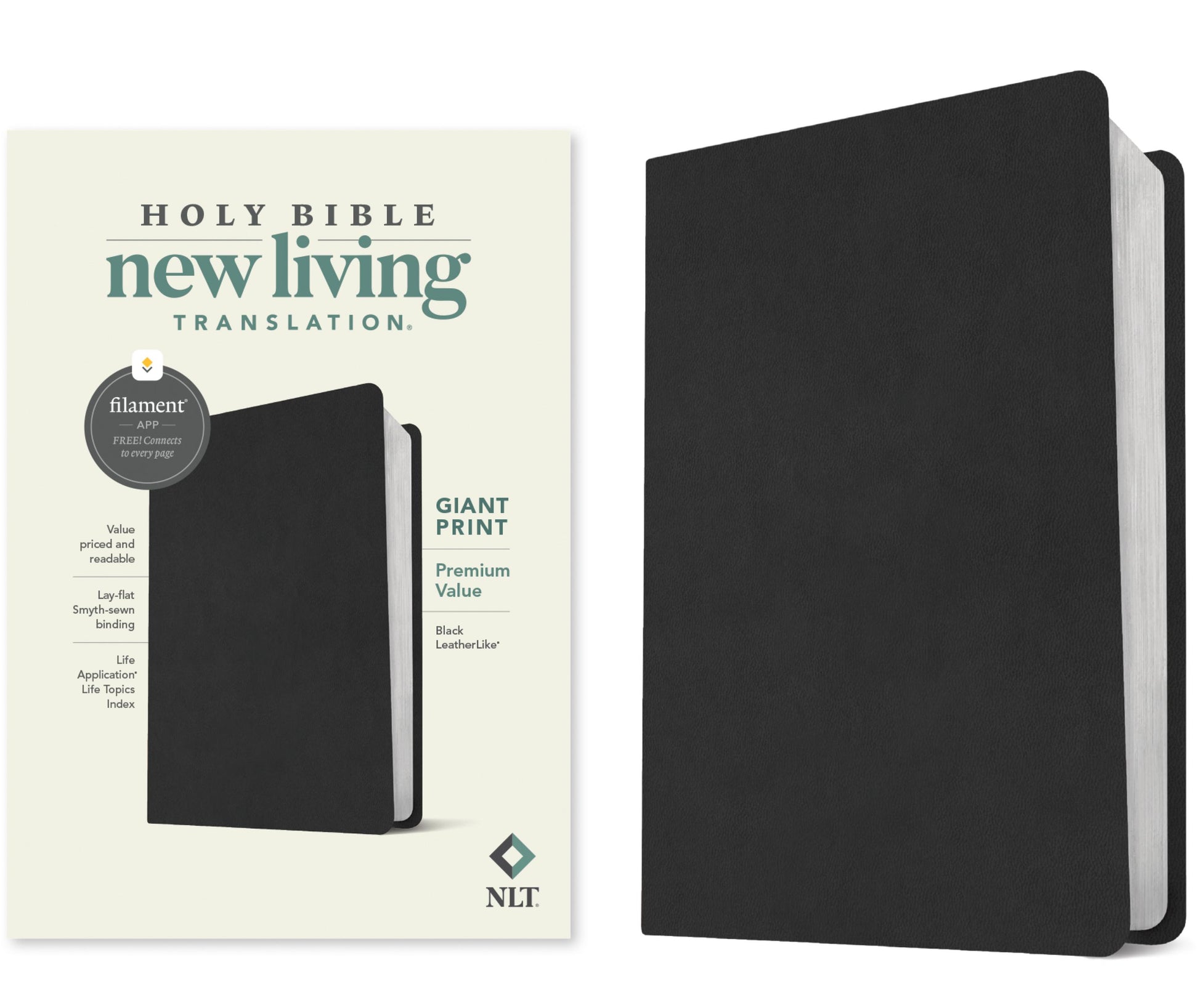 Holy Bible New Living Translation Giant Print - cover