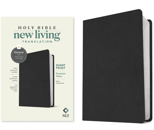 Holy Bible New Living Translation Giant Print - cover