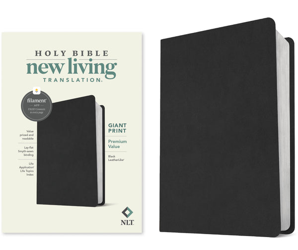 Holy Bible New Living Translation Giant Print - cover