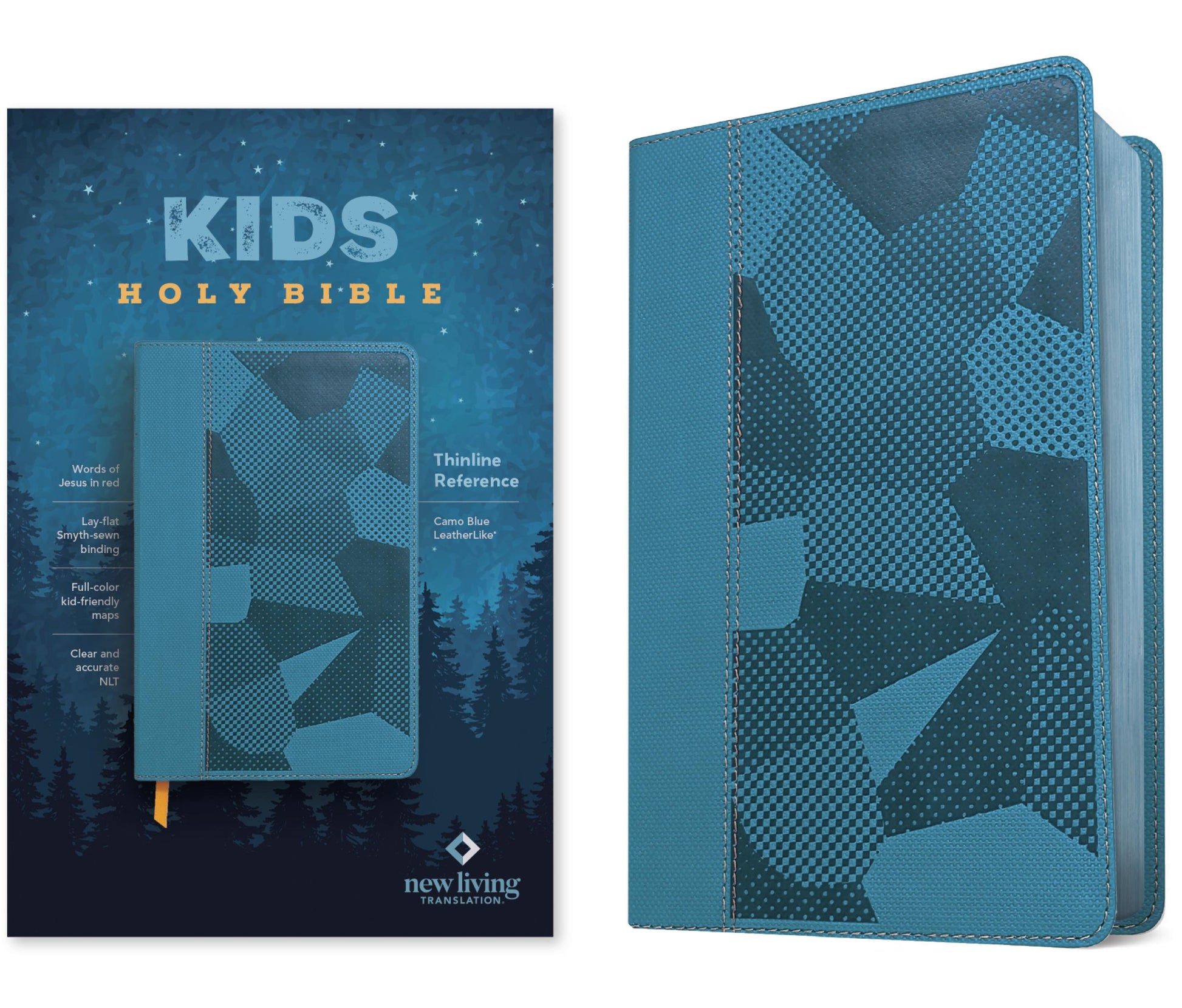 Kids Holy Bible New Living Translation Thinline Reference - cover